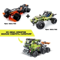 Конструктор внедорожник UNICON Техно, инерционный, 148 деталей, 6+