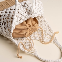 Сумка женская SL Home, ручное плетение, хлопок, 27&times;48 см