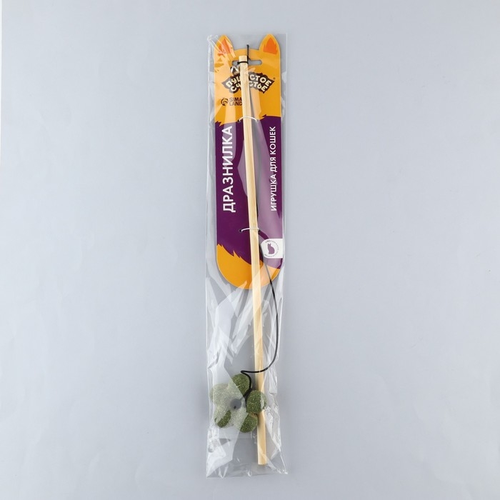 Дразнилка для кошки с кошачьей мятой «Цветочек» Дразнилка для кошки с кошачьей мятой «Цветочек»