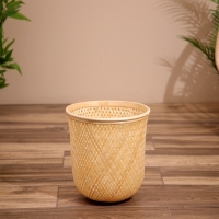 Корзина плетёная, из бамбука 27х27х30 см Корзина плетёная, из бамбука 27х27х30 см