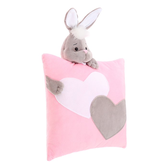 Мягкая игрушка-подушка «Заяц», 34 см Мягкая игрушка-подушка «Заяц», 34 см
