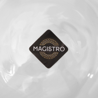 Кружка стеклянная с двойными стенками Magistro &laquo;Лиди. Дуо&raquo;, 400 мл