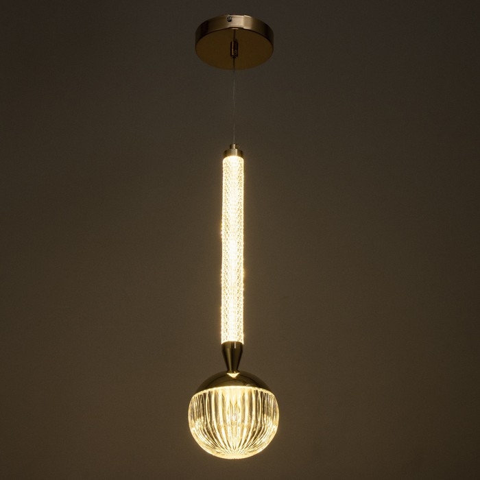 Светильник BayerLux "Ней" LED 17Вт серебро 10,5х10,5х45-130 см