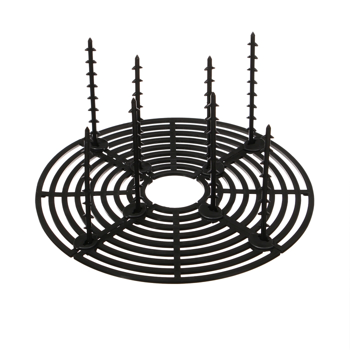 Защитная решётка для комнатных растений, от кошек, d = 19,5 см, пластик Защитная решётка для комнатных растений, от кошек, d = 19,5 см, пластик