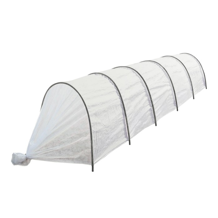 Парник прошитый, длина 5 м, 6 дуг из металла, дуга L = 3 м, d = 10 мм, спанбонд 60 г/м², «Весна» Парник прошитый, длина 5 м, 6 дуг из металла, дуга L = 3 м, d = 10 мм, спанбонд 60 г/м², «Весна»