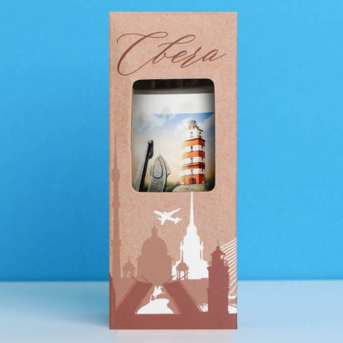 Свеча в колбе «Мурманск», 8 х 3 см Свеча в колбе «Мурманск», 8 х 3 см