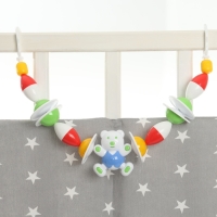 Растяжка на коляску/кроватку &laquo;Русский лес&raquo;, цвет МИКС, Аэлита