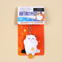 Брелок мялка для ключей &laquo;Кот&raquo; 5 х 3,8 см