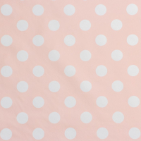 Клеёнка на стол на нетканой основе Доляна &laquo;Горошек&raquo;, ширина 140 см, рулон 20 м