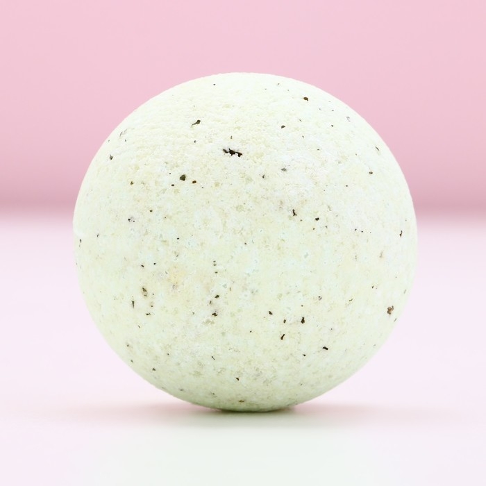 Бомбочка для ванны с лепестками зелёного чая &laquo;Верь в чудеса!&raquo;, 120 г, Новый Год