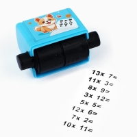 Математическая печать &laquo;Любознательный корги&raquo;, умножение, 100 примеров