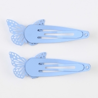 Заколки для волос с бабочками &laquo;Самой прекрасной&raquo;, 2 шт.