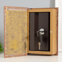 Шкатулка книга - сейф &laquo;Письмо во Францию&raquo;, искусственная кожа, 17&times;11&times;5 см