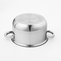 Кастрюля с крышкой из нержавеющей стали Доляна «Классика», 3 л, d=20 см Кастрюля с крышкой из нержавеющей стали Доляна «Классика», 3 л, d=20 см