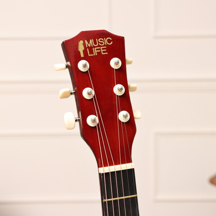 Гитара акустическая Music Life QD-H38Q-JP санберст, 6-ти струнная, 97 см Гитара акустическая Music Life QD-H38Q-JP санберст, 6-ти струнная, 97 см