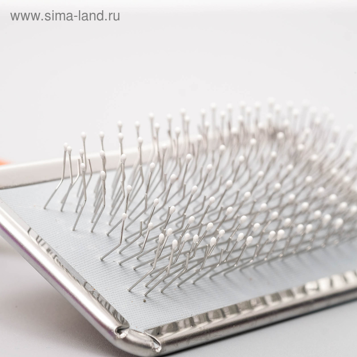 Пуходерка Пижон Premium с деревянной ручкой, с каплями