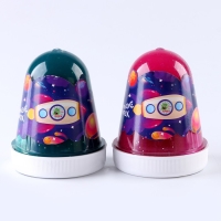 Слайм «Космос», светящийся, с блёстками, капсула 130 гр., ассорти Слайм «Космос», светящийся, с блёстками, капсула 130 гр., ассорти