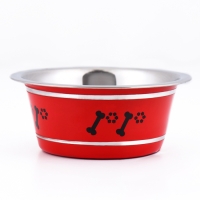 Миска цветная стандарт 200 мл, красная Миска цветная стандарт 200 мл, красная