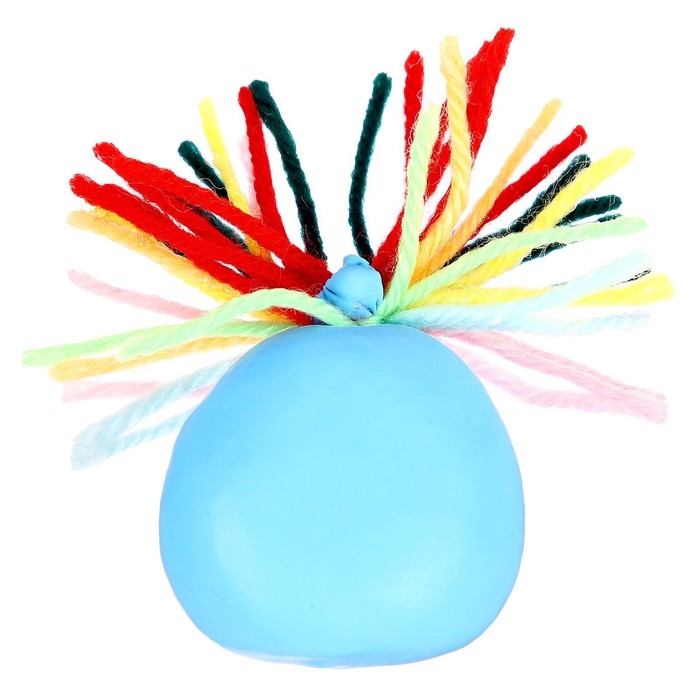 Антистресс сквиш мялка капитошка &laquo;Давай играть!&raquo;, с мукой, цвета МИКС, в шоубоксе