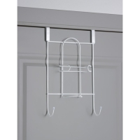 Держатель надверный для гладильной доски и утюга, 25&times;14,5&times;40,5 см, белый