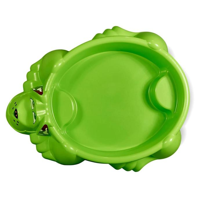 Песочница &laquo;Собачка&raquo;, цвет зелёный