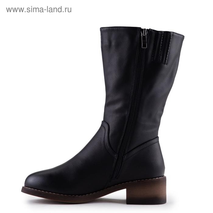 Сапоги женские, цвет чёрный, размер 36 Сапоги женские, цвет чёрный, размер 36