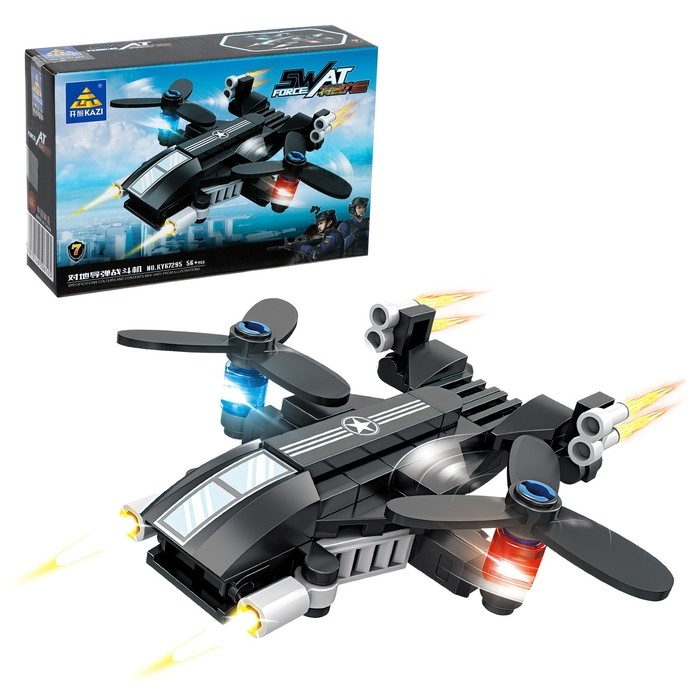 Конструктор Спецназ &laquo;Мобильный штаб&raquo;, 8 в 1, МИКС