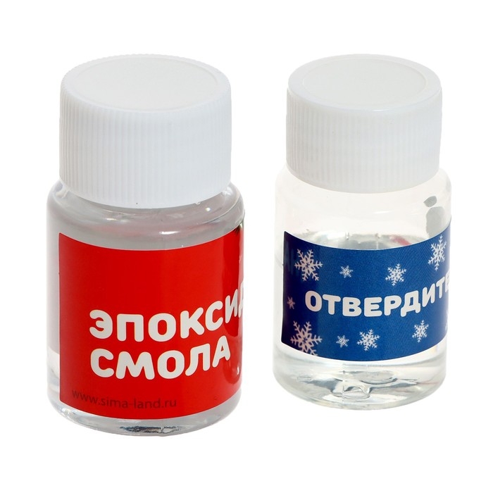 Набор для опытов &laquo;Ёлочные игрушки&raquo;, из эпоксидной смолы, колокольчик с оленем