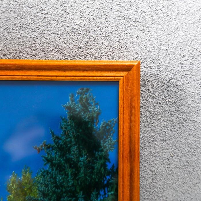 Фоторамка 30х40 (3N26) клен (пластиковый экран)