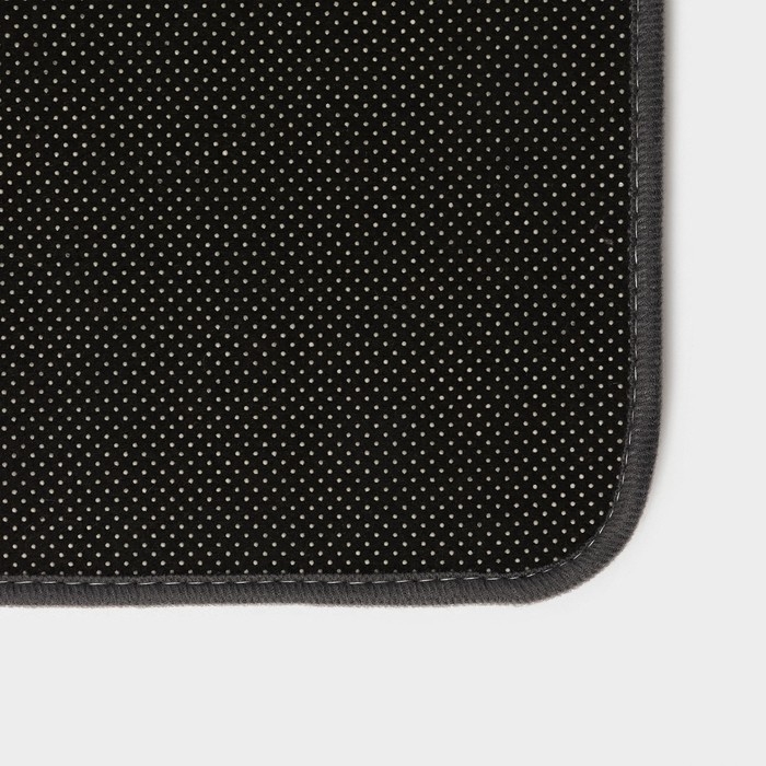 Коврик для дома Доляна &laquo;Искушение&raquo;, 40&times;60 см, цвет серый