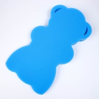 Подкладка для купания макси &laquo;Мишка&raquo;, цвет синий, 55х30х6см