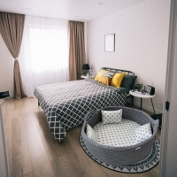 Шнур для вязания 35% хлопок,65% полипропилен 3 мм 85м/160&plusmn;10 гр (Хаки/оранжевый)