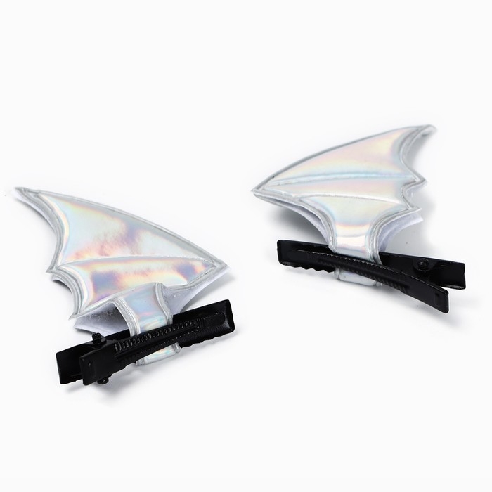 Заколки ушки новогодние &laquo;Волшебная змейка&raquo;, на Новый год, 1 х 5 х 9 см