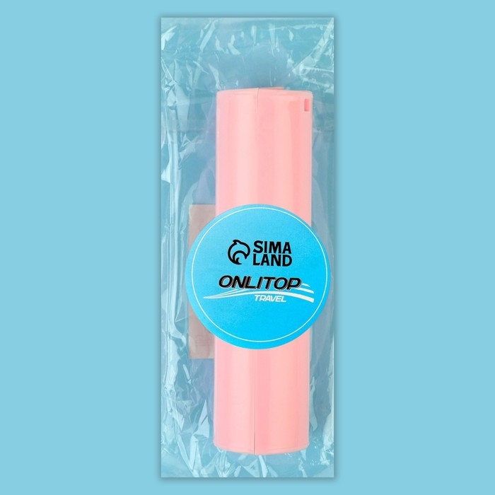 Мыло листовое, в рулоне, d = 2,3 &times; 9 см, 120 см, цвет розовый