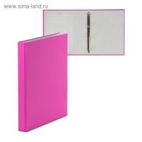 Папка на 4 кольцах А4, ErichKrause Neon, 35 мм, 1750 мкм, ламинированная, твердая обложка, розовая Папка на 4 кольцах А4, ErichKrause Neon, 35 мм, 1750 мкм, ламинированная, твердая обложка, розовая