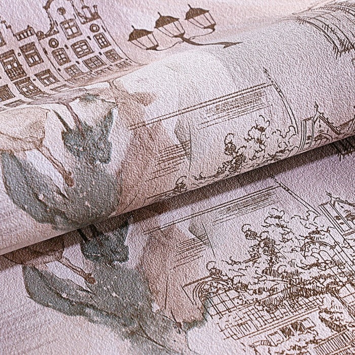 Обои Бумажные Обои Бумажные "Гомельобои" Винсент 61, 0,53х10,05м