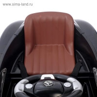 Электромобиль MERCEDES-BENZ 300SL, с радиоуправлением, свет и звук, цвет черный Электромобиль MERCEDES-BENZ 300SL, с радиоуправлением, свет и звук, цвет черный