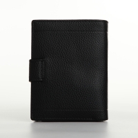 Портмоне мужское на магните 3 в 1, отдел для автодокументов, паспорта, цвет чёрный