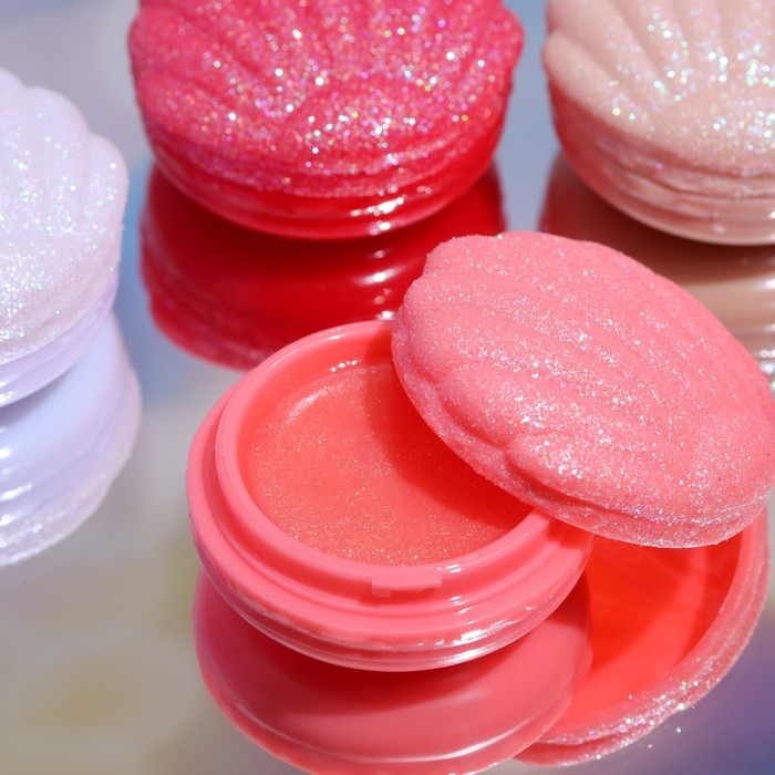 Бальзам для губ &laquo;Ракушка&raquo;, микс цветов и ароматов