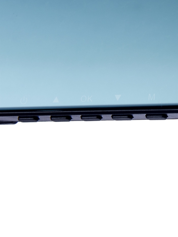 Водительское заркало Hoco DV4-4.5 дюймов, камера заднего вида и видеорегистратор, HD, черный   10782