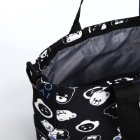 Шопер на молнии, цвет чёрный Шопер на молнии, цвет чёрный