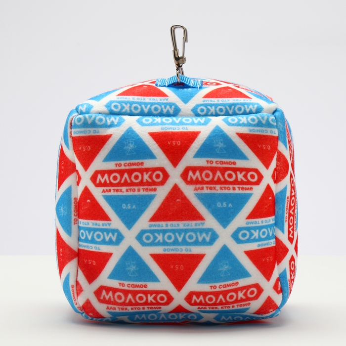 Подвесной домик-кубик Подвесной домик-кубик "Молоко", 17 х 17 х17 см