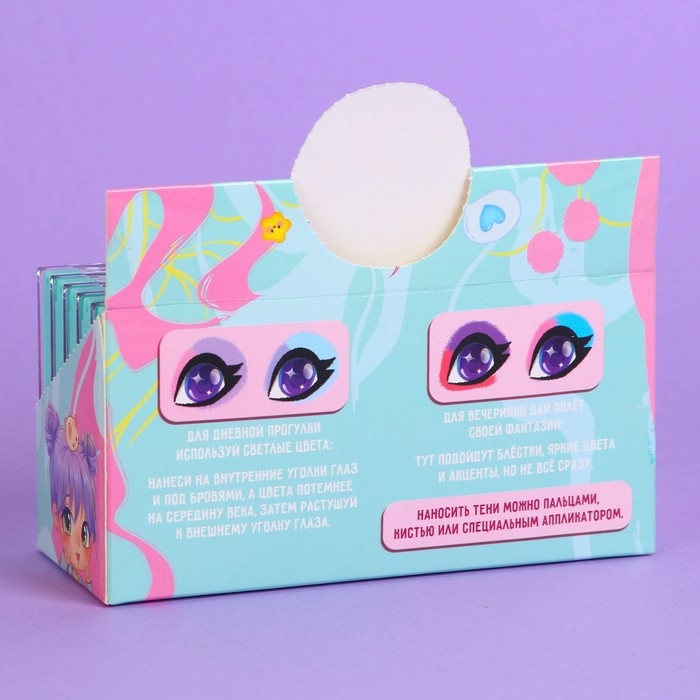 Тени детские &laquo;&lrm;Милота&raquo;&lrm;, 4 цвета