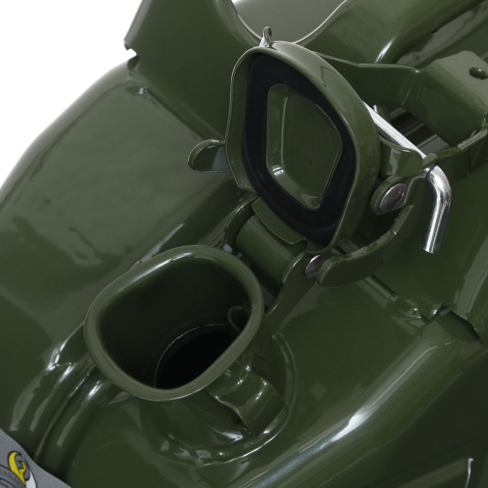 Канистра стальная для ГСМ ZARYA, 10 л, металлическая, крышка с рычагом Канистра стальная для ГСМ ZARYA, 10 л, металлическая, крышка с рычагом