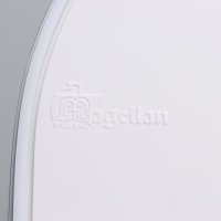 Карниз двухрядный, &laquo;Ультракомпакт. Лабиринт&raquo;, 200 см, с декоративной планкой, цвет белый