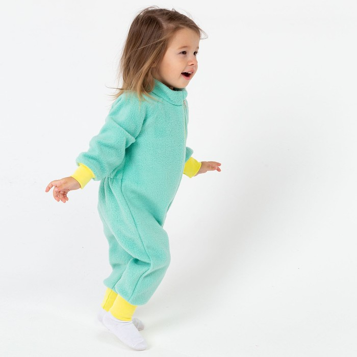 Комбинезон детский, цвет мята, рост 98 см