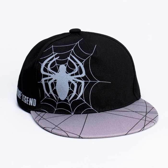 Кепка детская для мальчика &laquo;Паук&raquo;, рр 54см