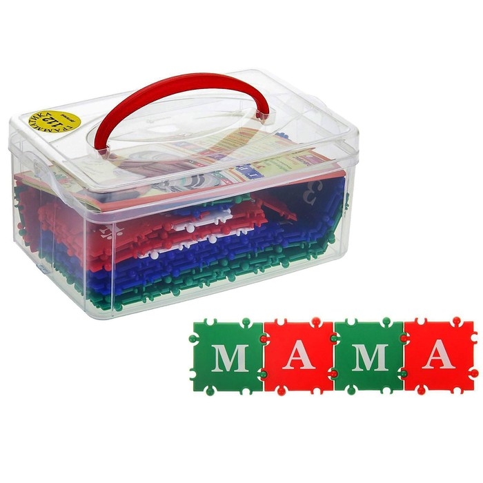 Конструктор «ТИКО Грамматика», 112 деталей, цвета МИКС Конструктор «ТИКО Грамматика», 112 деталей, цвета МИКС