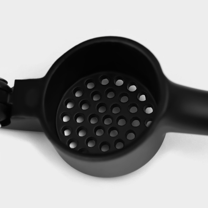 Пресс для чеснока Magistro Vantablack, 16,5&times;4,5 см, цвет чёрный