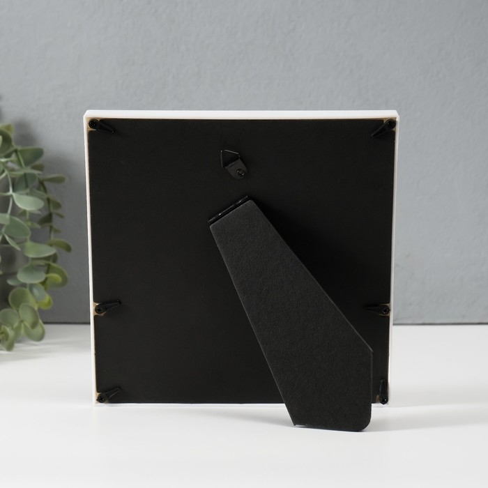 Фоторамка пластик 10х15 см "Счастливого Хэллоуина" белая 1х17,7х18 см